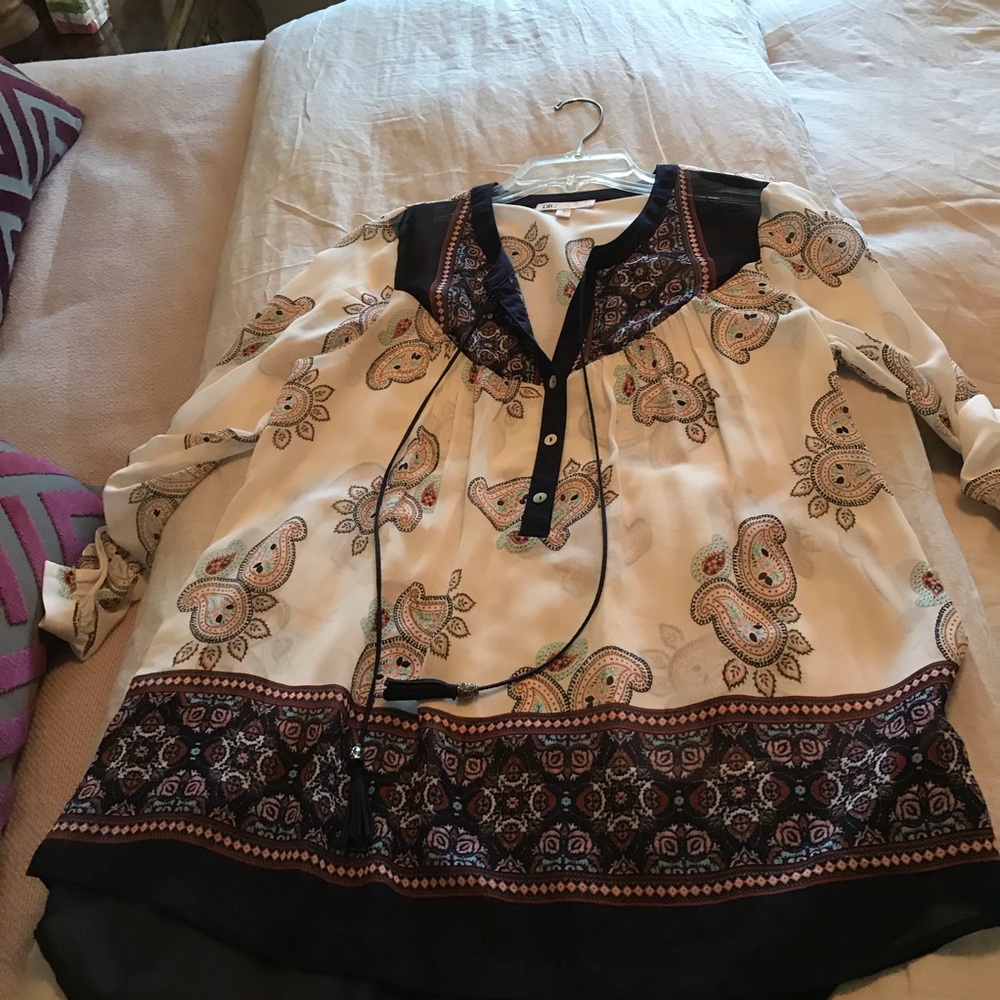 Boho tunic top